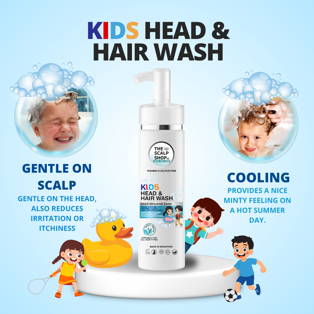 Kids Head & Hair Wash 150ml bottle