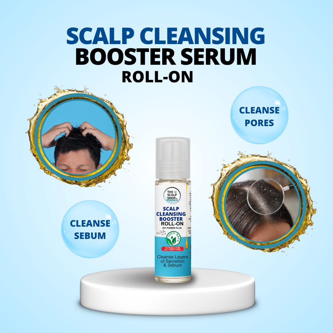Scalp Cleansing Booster Serum Roll-On 10ml